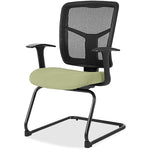 Lorell ErgoMesh Series Mesh Back Guest Chair with Arms and Cantilever Base (LLR - LLR86202X) - SchoolOutlet