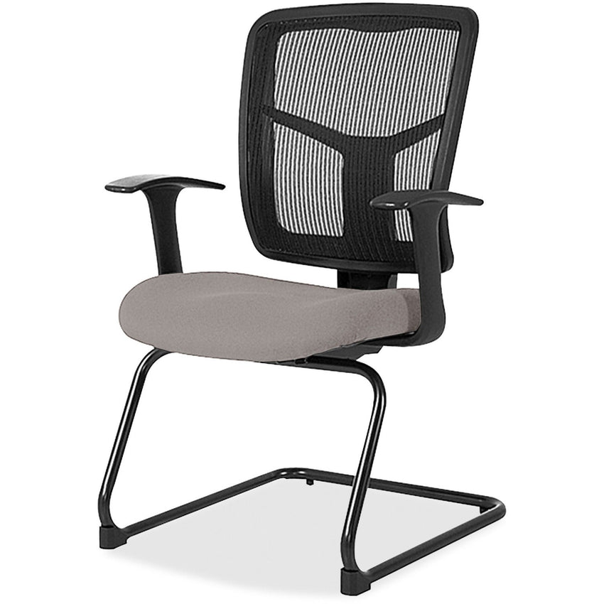 Lorell ErgoMesh Series Mesh Back Guest Chair with Arms and Cantilever Base (LLR - LLR86202X) - SchoolOutlet