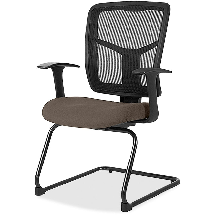 Lorell ErgoMesh Series Mesh Back Guest Chair with Arms and Cantilever Base (LLR - LLR86202X) - SchoolOutlet