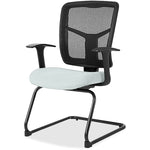 Lorell ErgoMesh Series Mesh Back Guest Chair with Arms and Cantilever Base (LLR - LLR86202X) - SchoolOutlet