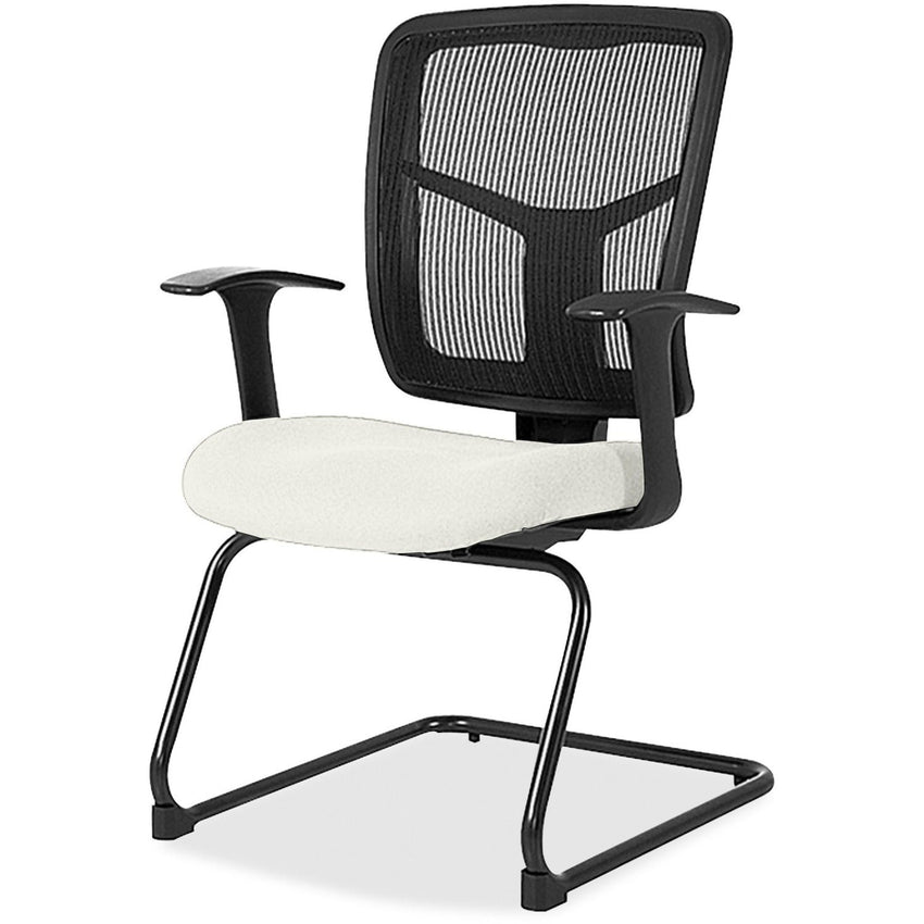 Lorell ErgoMesh Series Mesh Back Guest Chair with Arms and Cantilever Base (LLR - LLR86202X) - SchoolOutlet