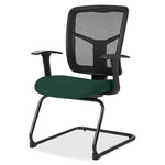 Lorell ErgoMesh Series Mesh Back Guest Chair with Arms and Cantilever Base (LLR - LLR86202X) - SchoolOutlet
