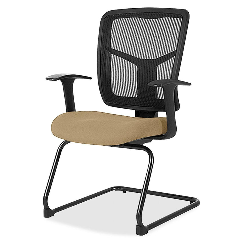 Lorell ErgoMesh Series Mesh Back Guest Chair with Arms and Cantilever Base (LLR - LLR86202X) - SchoolOutlet