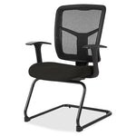 Lorell ErgoMesh Series Mesh Back Guest Chair with Arms and Cantilever Base (LLR - LLR86202X) - SchoolOutlet