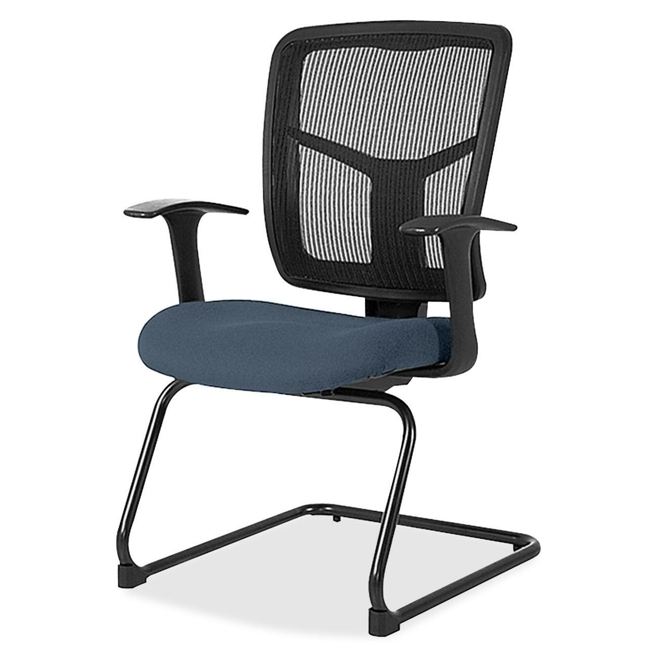 Lorell ErgoMesh Series Mesh Back Guest Chair with Arms and Cantilever Base (LLR - LLR86202X) - SchoolOutlet