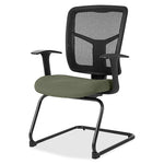 Lorell ErgoMesh Series Mesh Back Guest Chair with Arms and Cantilever Base (LLR - LLR86202X) - SchoolOutlet