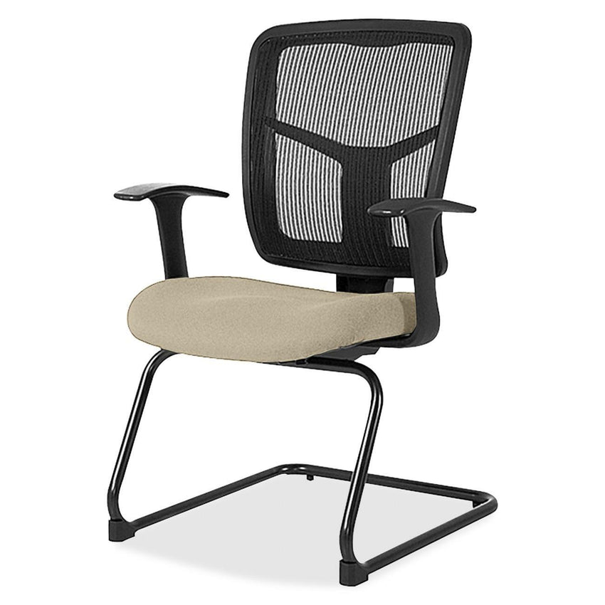 Lorell ErgoMesh Series Mesh Back Guest Chair with Arms and Cantilever Base (LLR - LLR86202X) - SchoolOutlet
