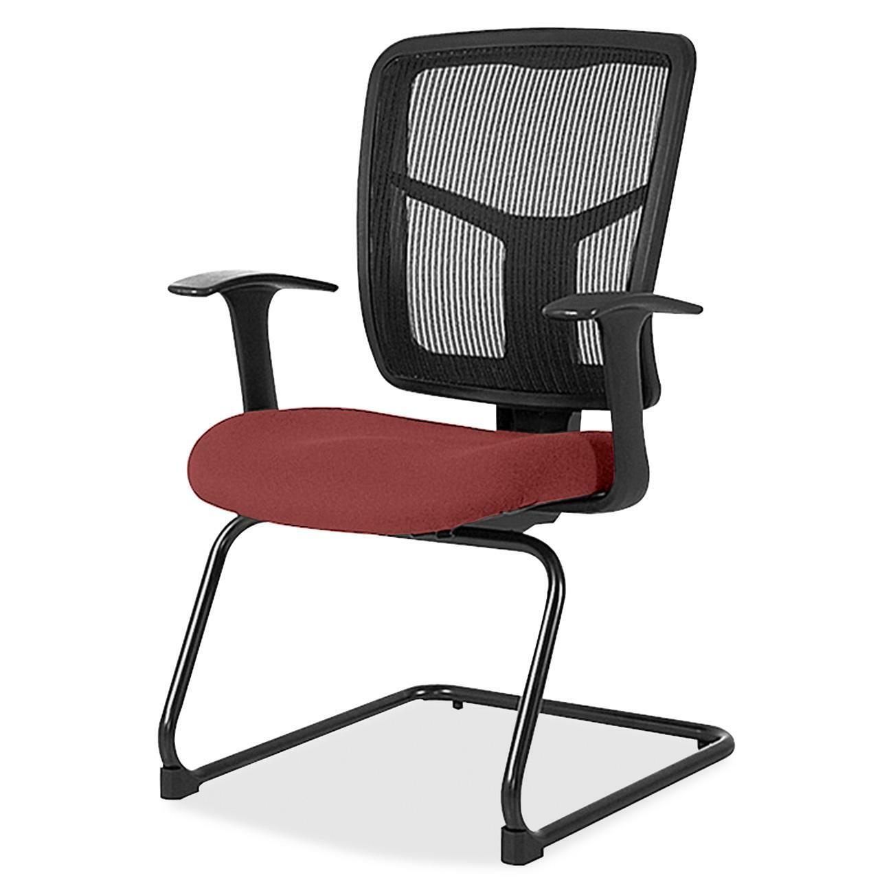 Lorell ErgoMesh Series Mesh Back Guest Chair with Arms and Cantilever Base (LLR - LLR86202X) - SchoolOutlet