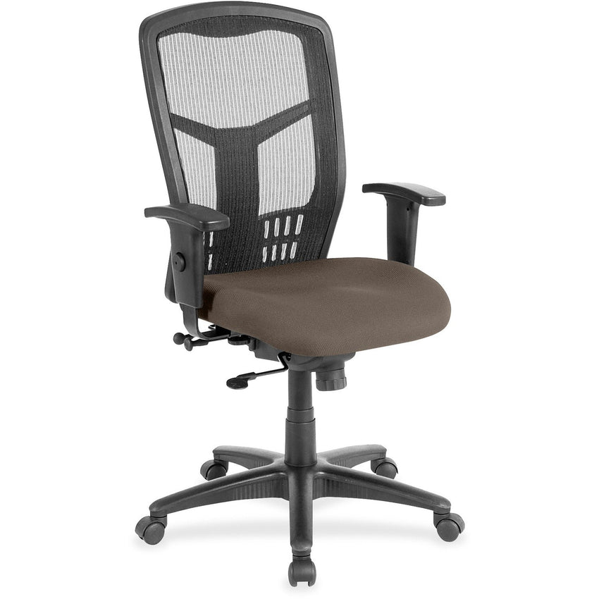 Lorell Executive Mesh High - Back Swivel Chair with Adjustable Arms and Synchro Tilt (LLR - LLR86205X) - SchoolOutlet