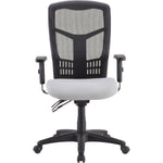 Lorell Ergomesh Executive Mesh High - Back Chair Frame Adjustable Arms and Swivel (LLR - LLR86210) - SchoolOutlet