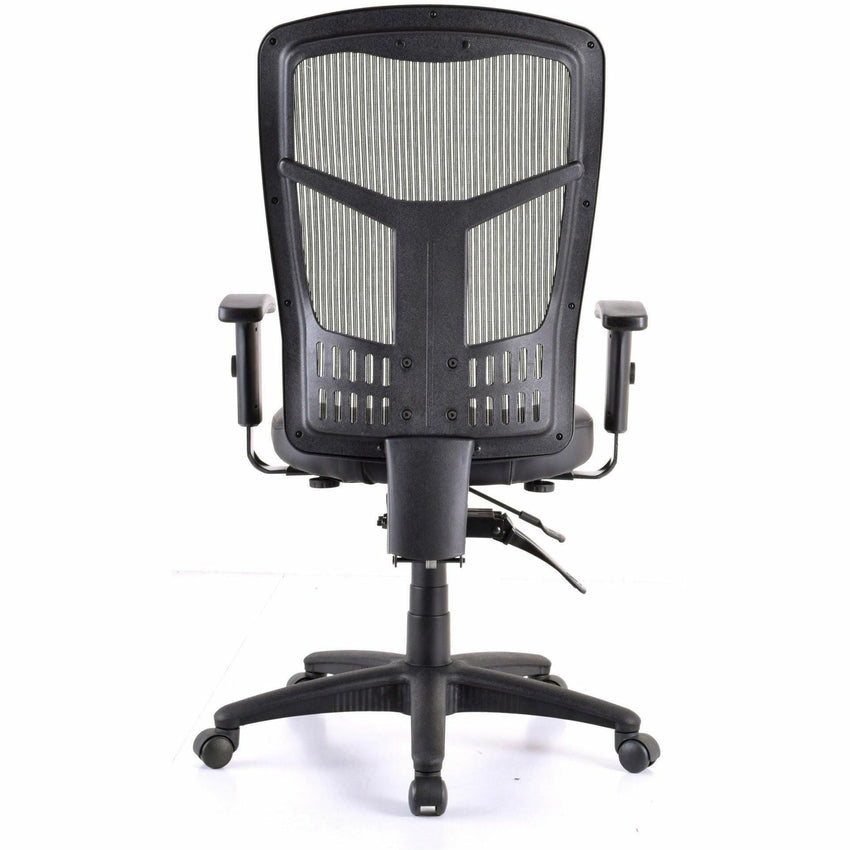 Lorell Executive Antimicrobial High - Back Mesh Office Chair with Adjustable Arms (LLR - LLR86240) - SchoolOutlet