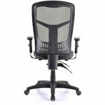 Lorell Executive Antimicrobial High - Back Mesh Office Chair with Adjustable Arms (LLR - LLR86240) - SchoolOutlet