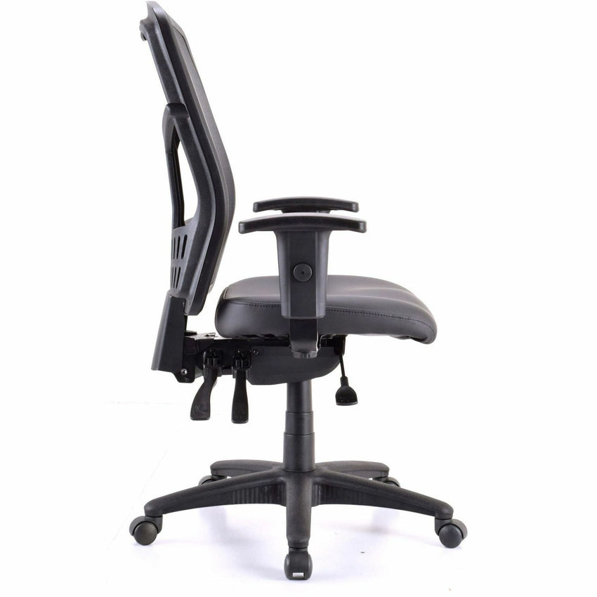 Lorell Executive Antimicrobial High - Back Mesh Office Chair with Adjustable Arms (LLR - LLR86240) - SchoolOutlet