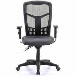 Lorell Executive Antimicrobial High-Back Mesh Office Chair with Adjustable Arms (LLR-LLR86240)