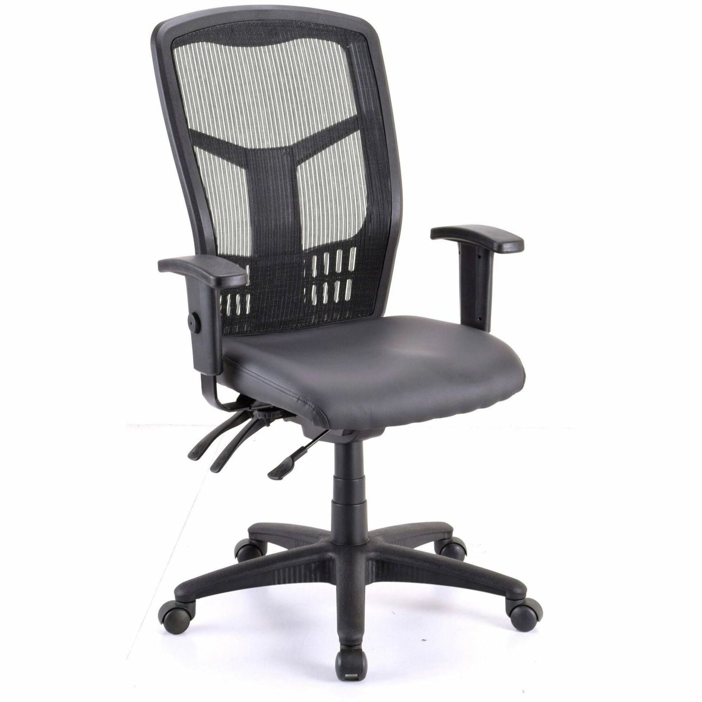 Lorell Executive Antimicrobial High - Back Mesh Office Chair with Adjustable Arms (LLR - LLR86240) - SchoolOutlet