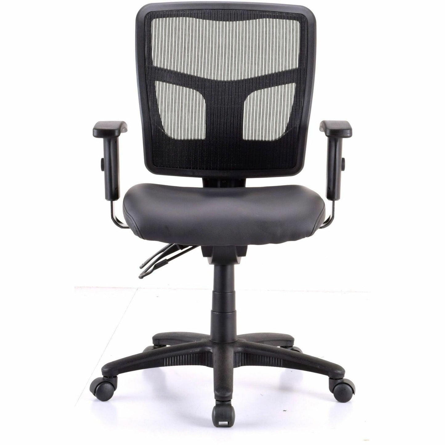Lorell Executive Antimicrobial Mid - Back Mesh Office Chair with Adjustable Arms 17 - 20.90 "H (LLR - LLR86241) - SchoolOutlet