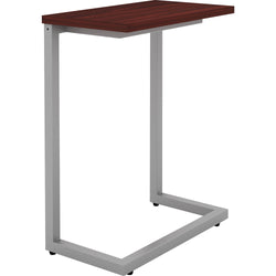 Lorell Quintessence Collection Rectangular Cantilever Table 17.40"W x 9.90"D x 26.50"H (LLR-LLR86927)