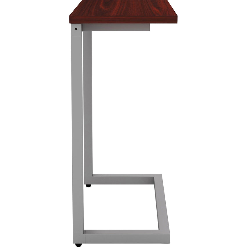 Lorell Quintessence Collection Rectangular Cantilever Table 17.40"W x 9.90"D x 26.50"H (LLR - LLR86927) - SchoolOutlet