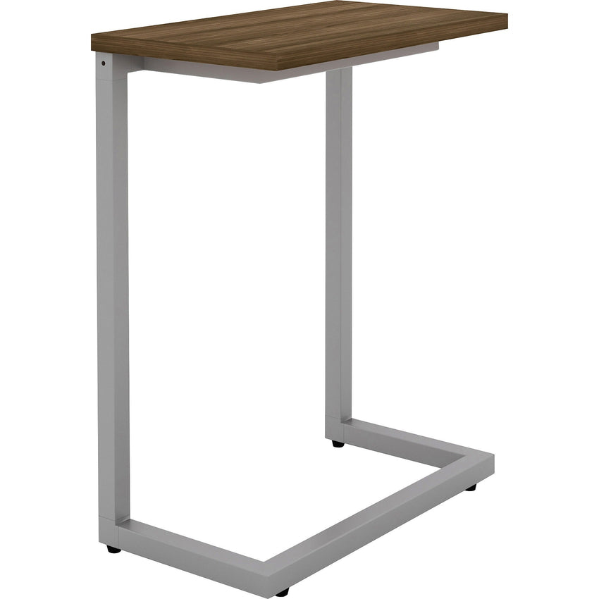 Lorell Quintessence Collection Rectangular Cantilever Table 17.40"W x 9.90"D x 26.50"H (LLR - LLR86927) - SchoolOutlet