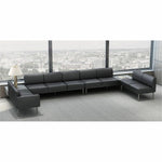 Lorell Contemporary Reception Collection Sofa Seat Armrest for Modular Reception Seating (LLR - LLR86931) - SchoolOutlet