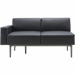 Lorell Contemporary Reception Collection Adjustable Metal Base 47.9