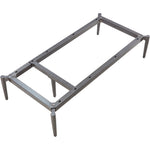 Lorell Contemporary Reception Collection Adjustable Metal Base 47.9