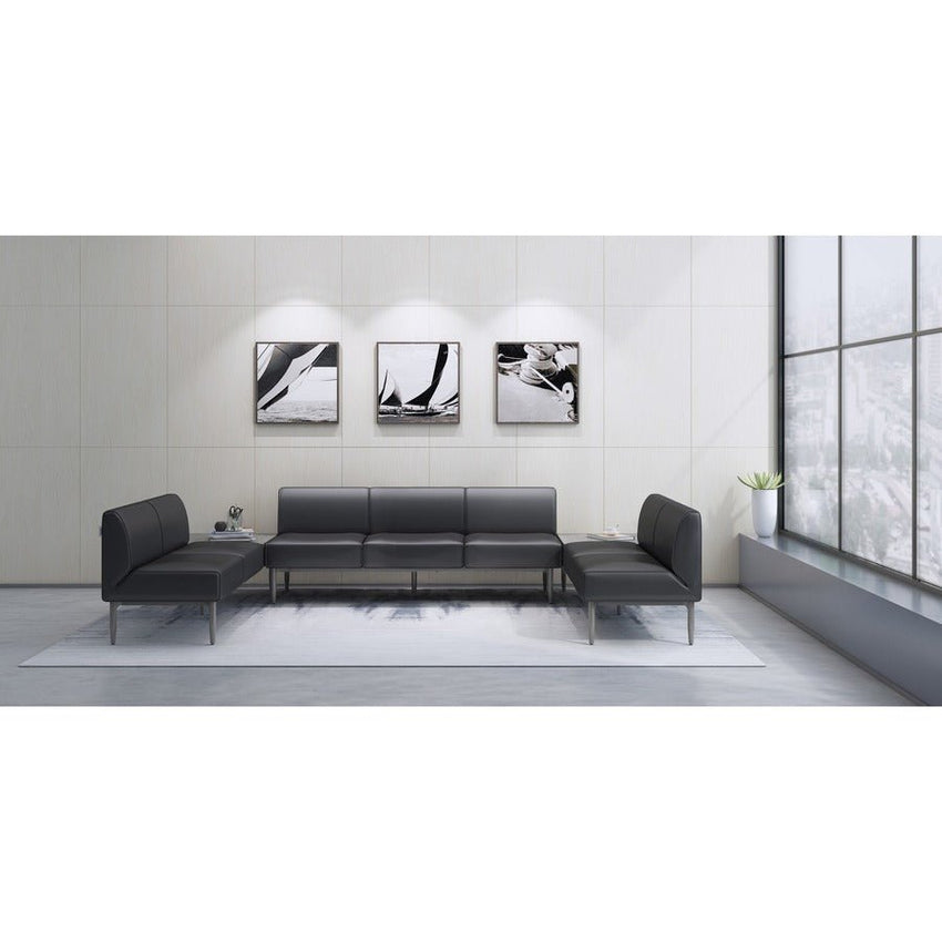 Lorell Contemporary Reception Collection Sectional Tabletop 25.2"W x 25.5"D x 6.6"Thick (LLR - LLR86935) - SchoolOutlet