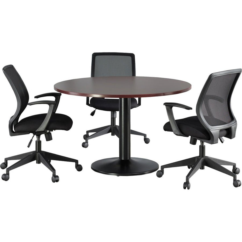 Lorell Essentials Round Conference Table Steel Base 23.63"W x 23.63"D x 28.50"H (LLR - LLR87241) - SchoolOutlet