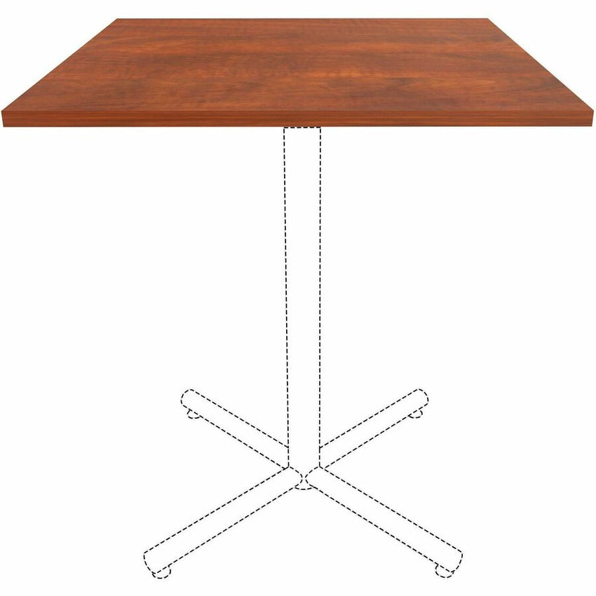 Lorell Hospitality/Conference Tabletop 36"W x 36"L x 1"Thick (LLR - LLR - HT - 3636 - 1IN - BE) - SchoolOutlet
