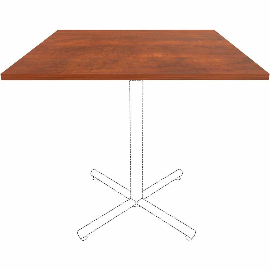 Lorell Hospitality/Conference Tabletop 42"W x 42"L x 1"Thick (LLR - LLR - HT - 4242 - 1IN - BE) - SchoolOutlet