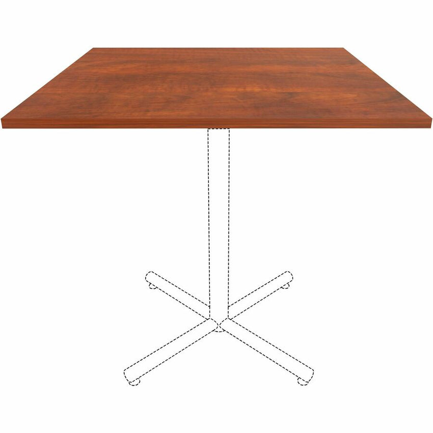 Lorell Hospitality/Conference Tabletop 42"W x 42"L x 1"Thick (LLR - LLR - HT - 4242 - 1IN - BE) - SchoolOutlet