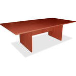 Lorell Essentials Rectangular Modular Conference Table Cherry 70.88