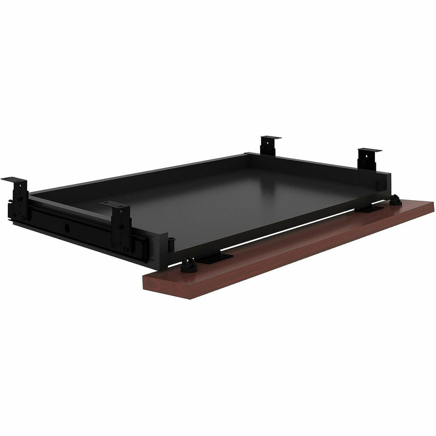 Lorell Essentials Universal Center Desk Drawer Mahogany Laminate (LLR - LLR8752X) - SchoolOutlet