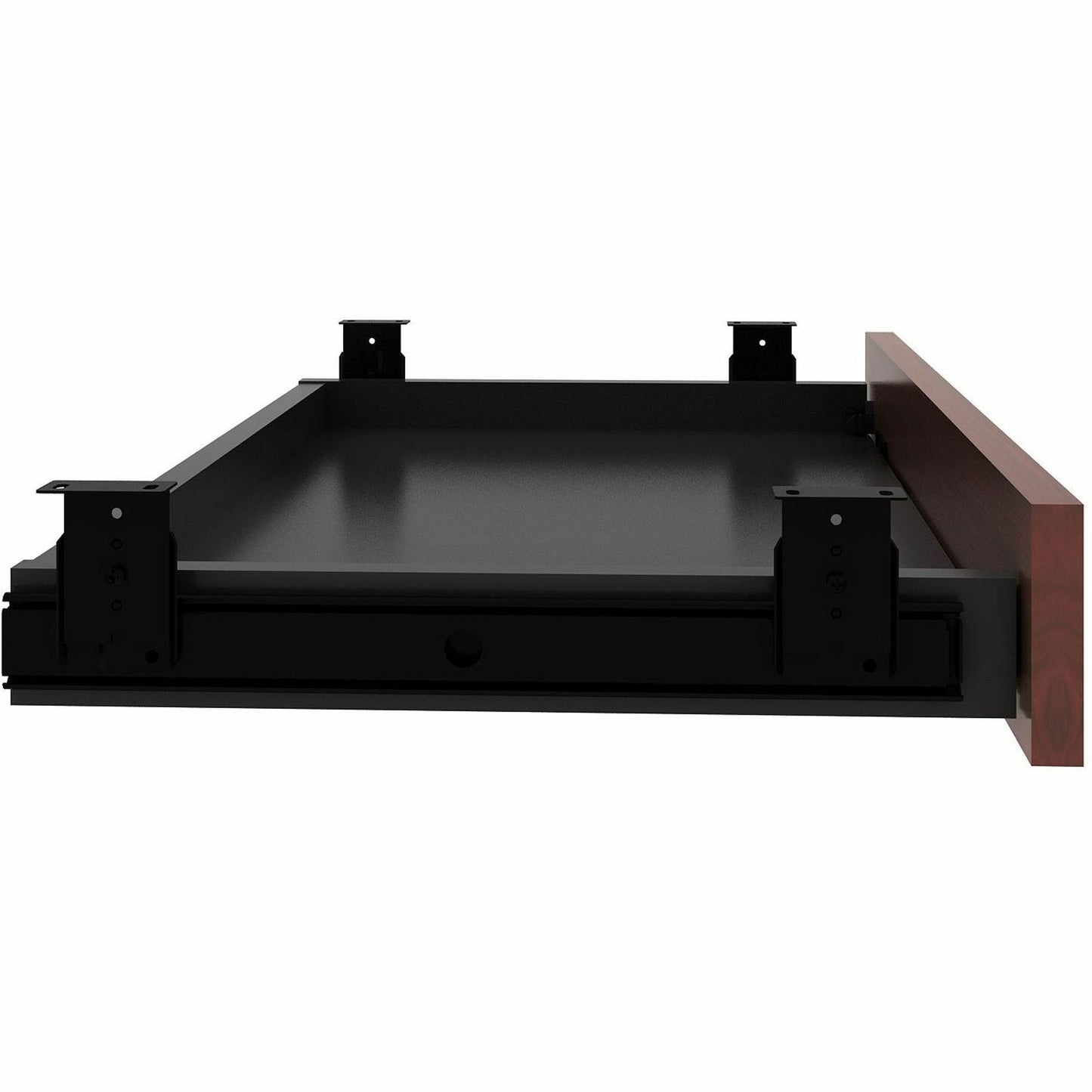 Lorell Essentials Universal Center Desk Drawer Mahogany Laminate (LLR - LLR8752X) - SchoolOutlet
