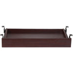 Lorell Essentials Universal Center Desk Drawer Mahogany Laminate (LLR - LLR8752X) - SchoolOutlet