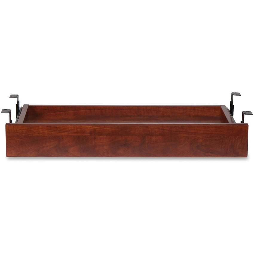 Lorell Essentials Universal Center Desk Drawer Mahogany Laminate (LLR - LLR8752X) - SchoolOutlet