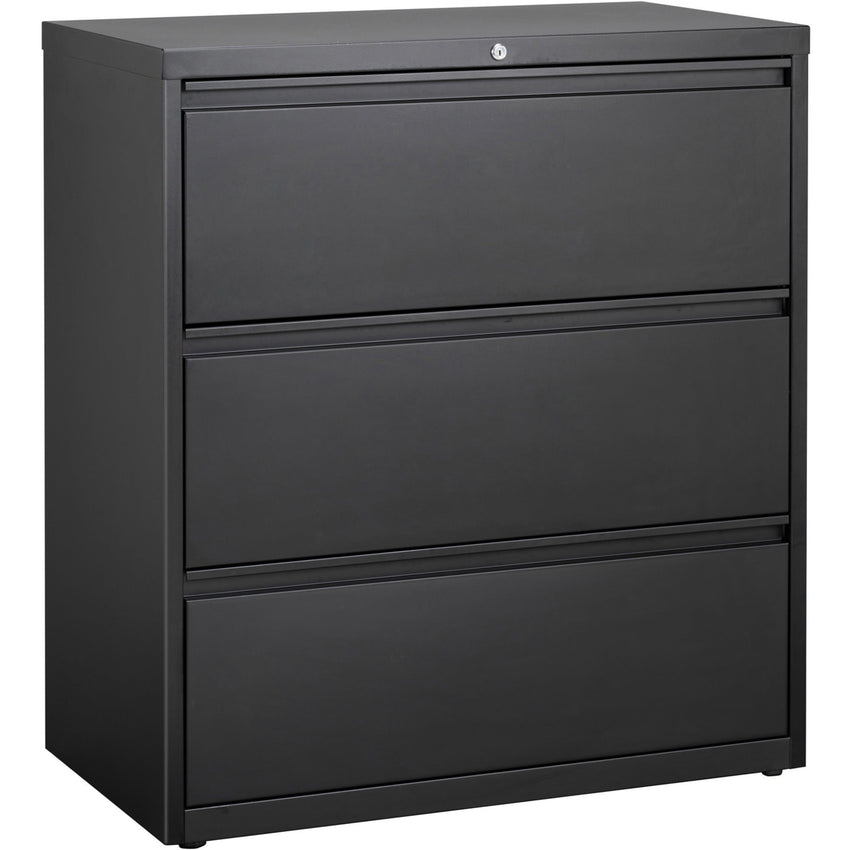 Lorell Fortress Series 3 - Drawer Lateral File with Magnetic Label Holders 36"W x 18.6"D x 40.3"H (LLR - FRT - LF36 - 3D) - SchoolOutlet
