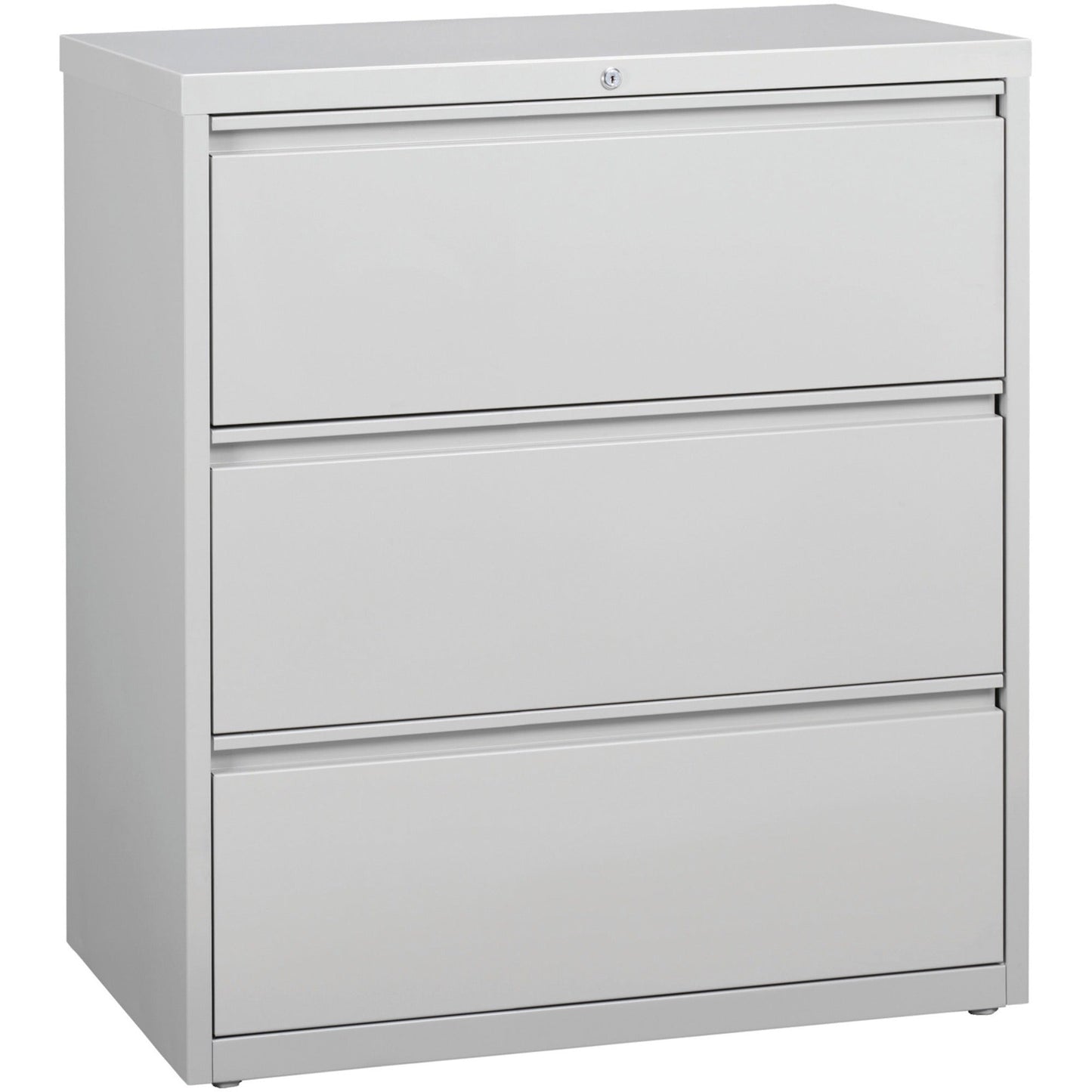Lorell Fortress Series 3 - Drawer Lateral File with Magnetic Label Holders 36"W x 18.6"D x 40.3"H (LLR - FRT - LF36 - 3D) - SchoolOutlet