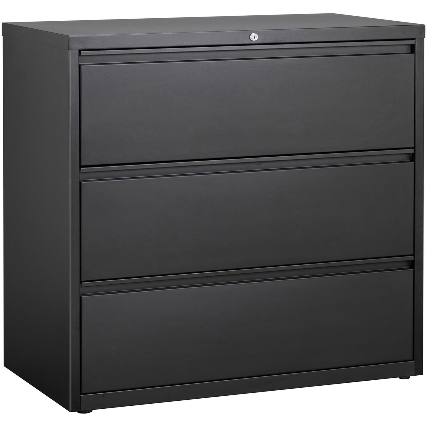 Lorell Fortress Series 3 - Drawer Lateral File with Magnetic Label Holders 42"W x 18.6"D x 40.3"H (LLR - FRT - LF42 - 3D) - SchoolOutlet