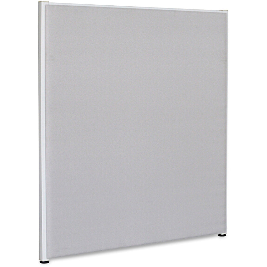 Lorell Essentials Partition Fabric Panel Gray 60.4"W x 71"H (LLR - LLR90250) - SchoolOutlet