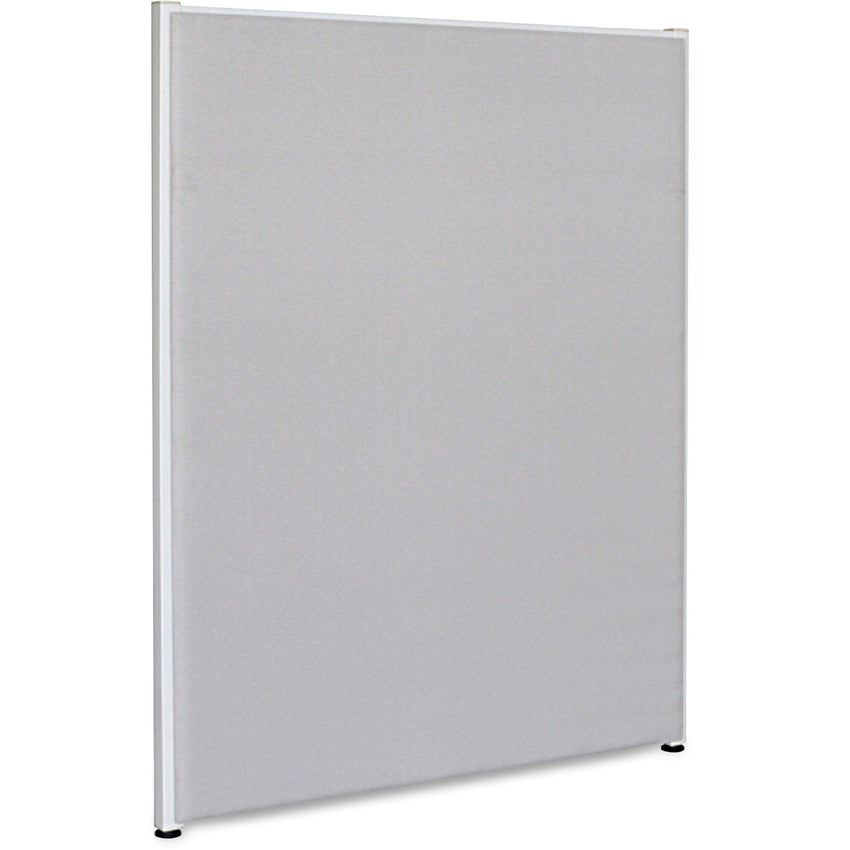 Lorell Essentials Partition Fabric Panel Gray 48.4"W x 71"H (LLR - LLR90251) - SchoolOutlet