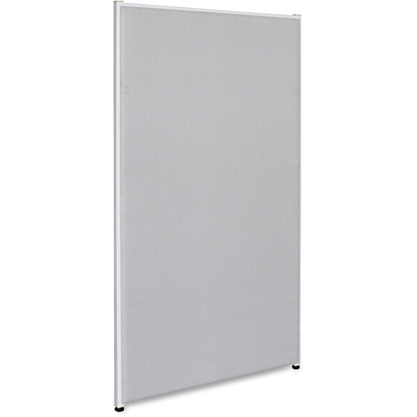 Lorell Essentials Partition Fabric Panel Gray 36.4"W x 71"H (LLR - LLR90252) - SchoolOutlet