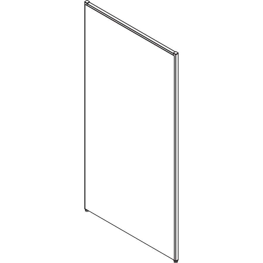 Lorell Essentials Partition Fabric Panel Gray 36.4"W x 71"H (LLR - LLR90252) - SchoolOutlet