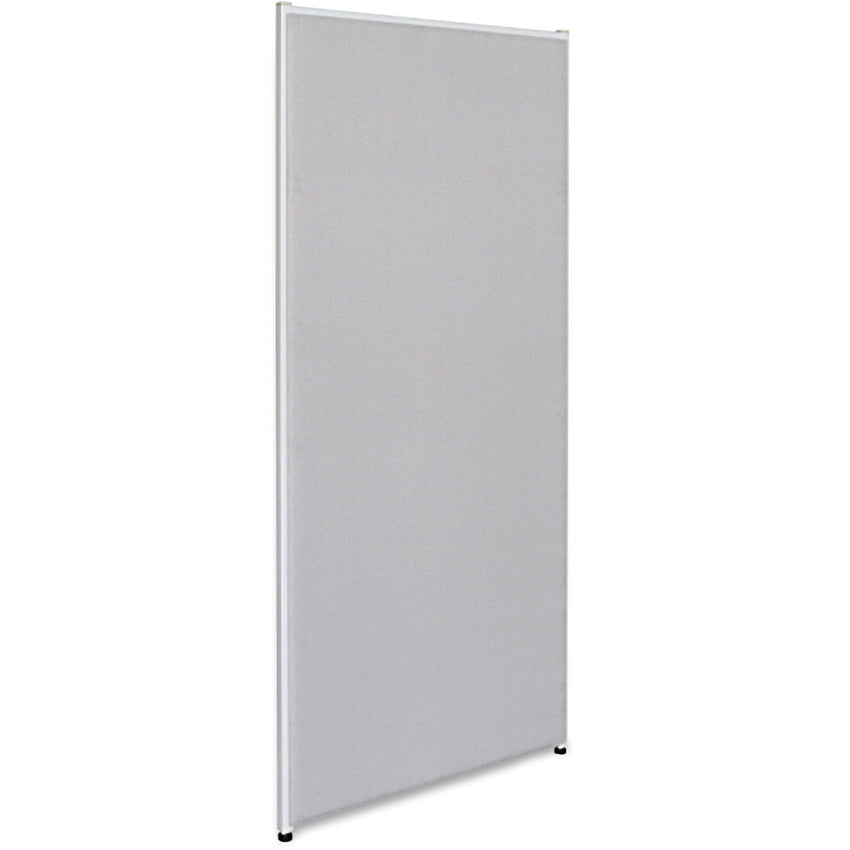 Lorell Essentials Partition Fabric Panel Gray 30.5"W x 71"H (LLR - LLR90253) - SchoolOutlet