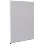 Lorell Essentials Partition Fabric Panel Gray 36.4