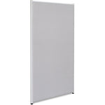 Lorell Essentials Partition Fabric Panel Gray 30.5
