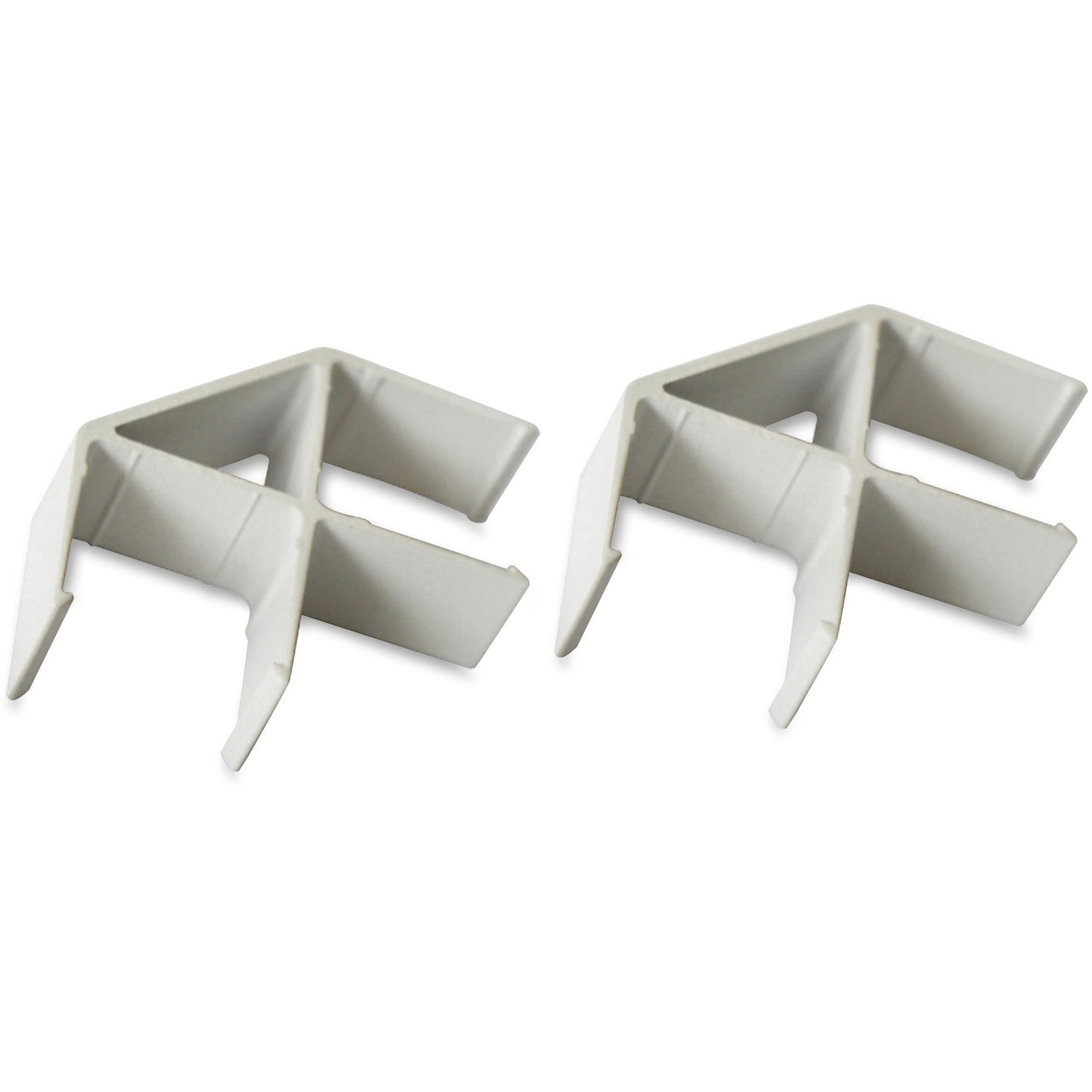 Lorell 90 - Degree Panel Connectors Aluminum Right - Angle Panel Connector Set (LLR - LLR90260) - SchoolOutlet