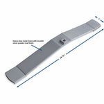 Lorell Panel System Freestanding Feet for Fabric Panels Aluminum 2