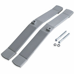 Lorell Panel System Freestanding Feet for Fabric Panels Aluminum 2"W x 18.38"L x 1.88"H (LLR-LLR90261)