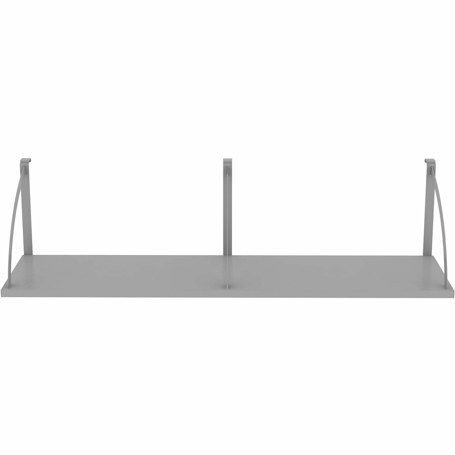Heavy - Duty Lorell Panel System Overhead Shelf 56.25"W x 11.75"D x 14.25"H (LLR - LLR90263) - SchoolOutlet
